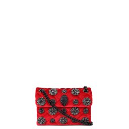 KURT GEIGER Geantă mică Velvet Mini Kensington 5018350789 50-red