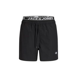 JACK & JONES Costum de baie Jpstmaui Surf Double Wb Swim Reg 12291404 C-N10 black