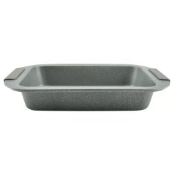 Tava de copt antiaderenta cu manere din silicon, 37,5 x 25 cm