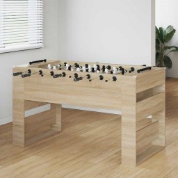 Masa de Foosball Stejar Sonoma 146,5 x 74 x 85 cm Lemn compozit GartenMobel Dekor