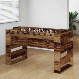 Masa de Foosball Lemn vechi 146,5 x 74 x 85 cm Lemn compozit GartenMobel Dekor