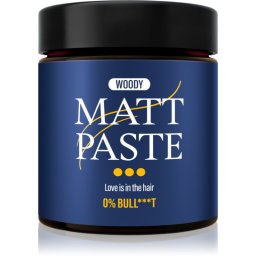 Steve's Hair Paste Medium gel modelator pentru coafura pentru barbati Woody 90 g