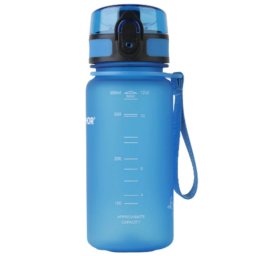 Sticla cu filtru pentru apa Aquaphor City 160026, 350 ml, Tritan, Carbune activ, Aqualen, Capac cu inchidere, Albastru