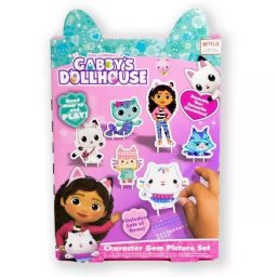Casa de păpuși Gabi: Set creativ decorativ cu figurine Diamant.