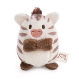 Nici MyMochi: Stripey, mini plușul zebră - 5 cm
