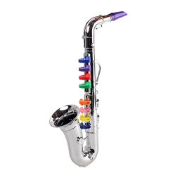 Jucarie muzicala Saxofon de suflat cu 8 clape