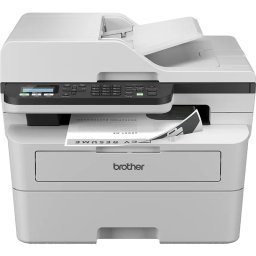 Multifuncțional Laser BROTHER MFC-B7810DW, Monocrom, A4, Duplex, Wi-Fi, Fax, Negru/Alb