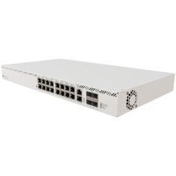 Switch MIKROTIK CRS320-8P-8B-4S+RM, 16 porturi, PoE, White