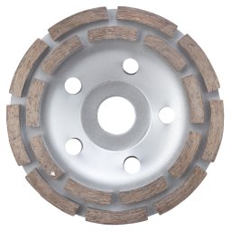 Disc Diamantat Dublu Segmentat pentru Slefuit Beton 125 mm; 5 granulatie