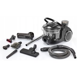 MPM MOD-47 cu filtru apă umed-uscat aspirator 2400W HEPA 13 negru