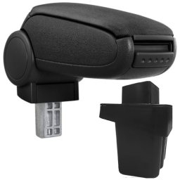Cotieră pentru Hyundai Accent 4 IV (08.2010-2016) negru material textil