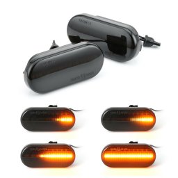 Semnalizări aripă LED dinamice Golf 3, 4, Bora, Passat, Polo, set 2 bucăți