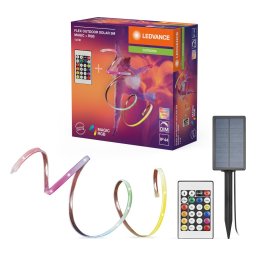 Ledvance - Bandă solară LED RGB reglabilă FLEX MAGIC 5 m LED/1,6W/3,7V IP44 + telecomandă