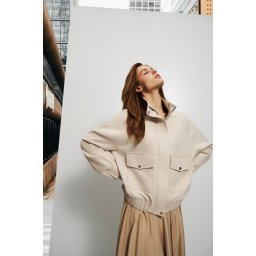 Marisse Women's Jacket L-Ku-4613 L.Beige