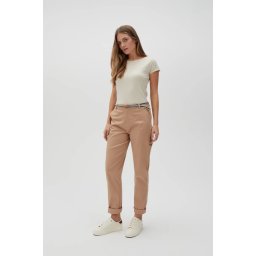 Marisse Women's Trousers L-Sp-4600 L.Brown