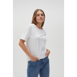 Marisse Women's T-Shirt L-Ts-4624 White