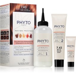 Phyto Color culoare par fără amoniac culoare 7.43 Copper Golden Blonde 1 buc