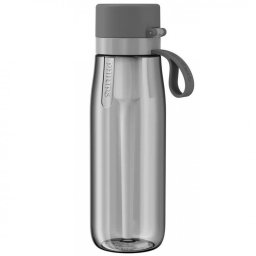Sticla cu filtru pentru apa Philips GoZero Daily AWP2731GRR/58, 660 ml, 5-38°C, Tritan fara BPA, AWP285, Gri