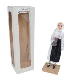 Papusa in costum popular tarancuta - Dobrogea - 30 cm