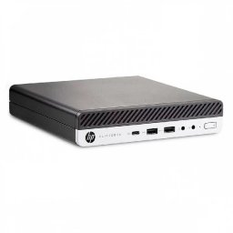 Unitate PC Refurbished HP PRODESK 600 G4 Mini PC, Procesor I3 8100T, Memorie RAM 8 GB, SSD 240 GB, Windows 11 Pro, Stare Foarte Buna