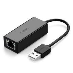 Placa de retea CR110 USB to RJ45 network adapter Negru