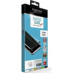 MS Diamond Edge 3D Huawei Mate 20 Pro Negru/, Tempered Glass