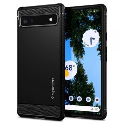 Husa Spigen Rugged Armor phone case for Google Pixel 6A black