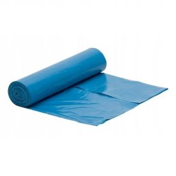 Diverse articole de curatenie Saci menajeri super rezistenti LDPE, 160L, 90 x 110cm, 28 microni, 10buc/rola, Sipeko - albastri