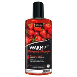 JoyDivision WARMup - ulei de masaj încălzitor - aromă căpșuni - 150ml