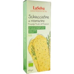 Schiacciatine cu Rozmarin, La Selva, Bio, 150 g