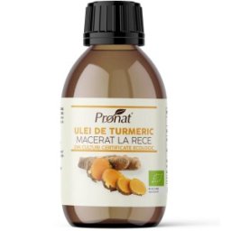 Ulei de Turmeric Macerat la Rece, Bio, 100 ml