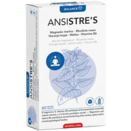 Supliment Alimentar cu Magneziu Marin Ansistres, Intersa Labs, 60 Capsule, Bio, 28.9 g