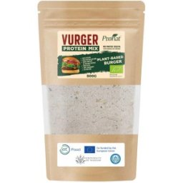 Mix Proteic Vegetal Ideal pentru Burgeri si Alte Preparate Vurger, Bio, 500 g