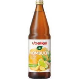 Kombucha cu Limette, Voelkel, Bio, 750 ml
