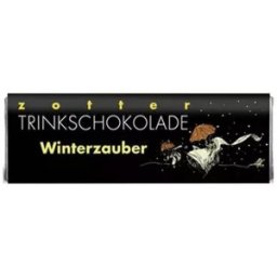 Ciocolata Calda cu Migdale, Zotter Schocolade, Cocos, Scortisoara si Portocale Magia Iernii, Fair, Vegan, Bio, 22 g