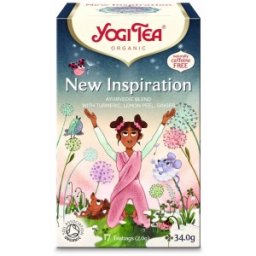 Ceai New Inspiration, Yogi Tea, Bio, 17 Pliculete, 34 g