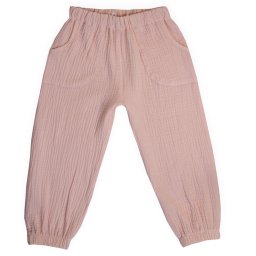 Pantaloni din Muselină pentru Copii ,Culoare Pink