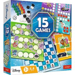Joc de societate Disney, colectie 15 jocuri clasice pentru copii