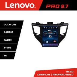 Navigatie Tesla Hyundai Tucson 2015-2020, 8 Core, 4GB+64GB, 4G, 360