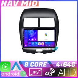 Navigatie dedicata Mitsubishi ASX Android 12, 4GB RAM, 64GB, CarPlay