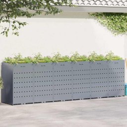 Depozitare pentru 6 pubele Wheelie Gri deschis GartenMobel Dekor
