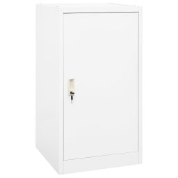 Dulap pentru sa, alb, 53x53x105 cm, otel GartenMobel Dekor
