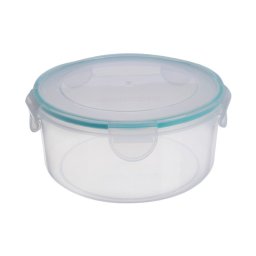 Caserola rotunda MagicHome Lunchbox 2300 ml cu închidere tip clips