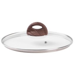 Capac din sticla MagicHome Marble Line, 26 cm, cu aerisire