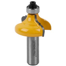 Freza pentru lemn Strend Pro S8 mm cu rulment, profilare decorativa