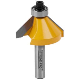 Freza pentru lemn 45° Strend Pro, coada 6 mm, diametru 26,6 mm
