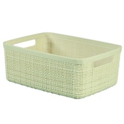 Cos de organizare Curver Jute S 5L crem, 27 x 20 x 11 cm