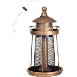 Hranitoare pentru pasari Strend Pro 950 ml, cu plasa metalica si agatatoare