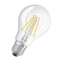 Bec LED Osram E27 4W 2700K lumina calda Value Classic A