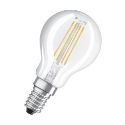 Bec LED filament Osram E14 4W 2700K lumina calda Value Classic P